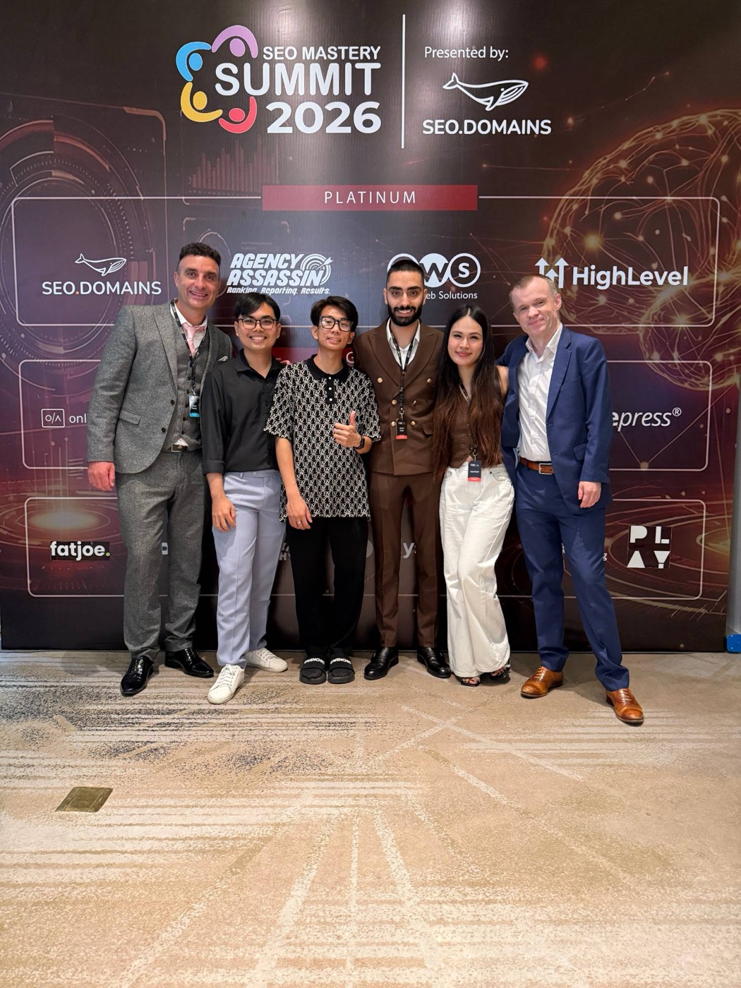 The mySEO team at the SEO Mastery Summit 2026 in Ho Chi Minh City